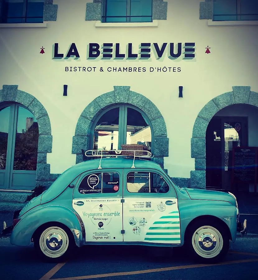 La Bellevue Bistrot Et Chambres D'Hotes Séné Frühstückspension