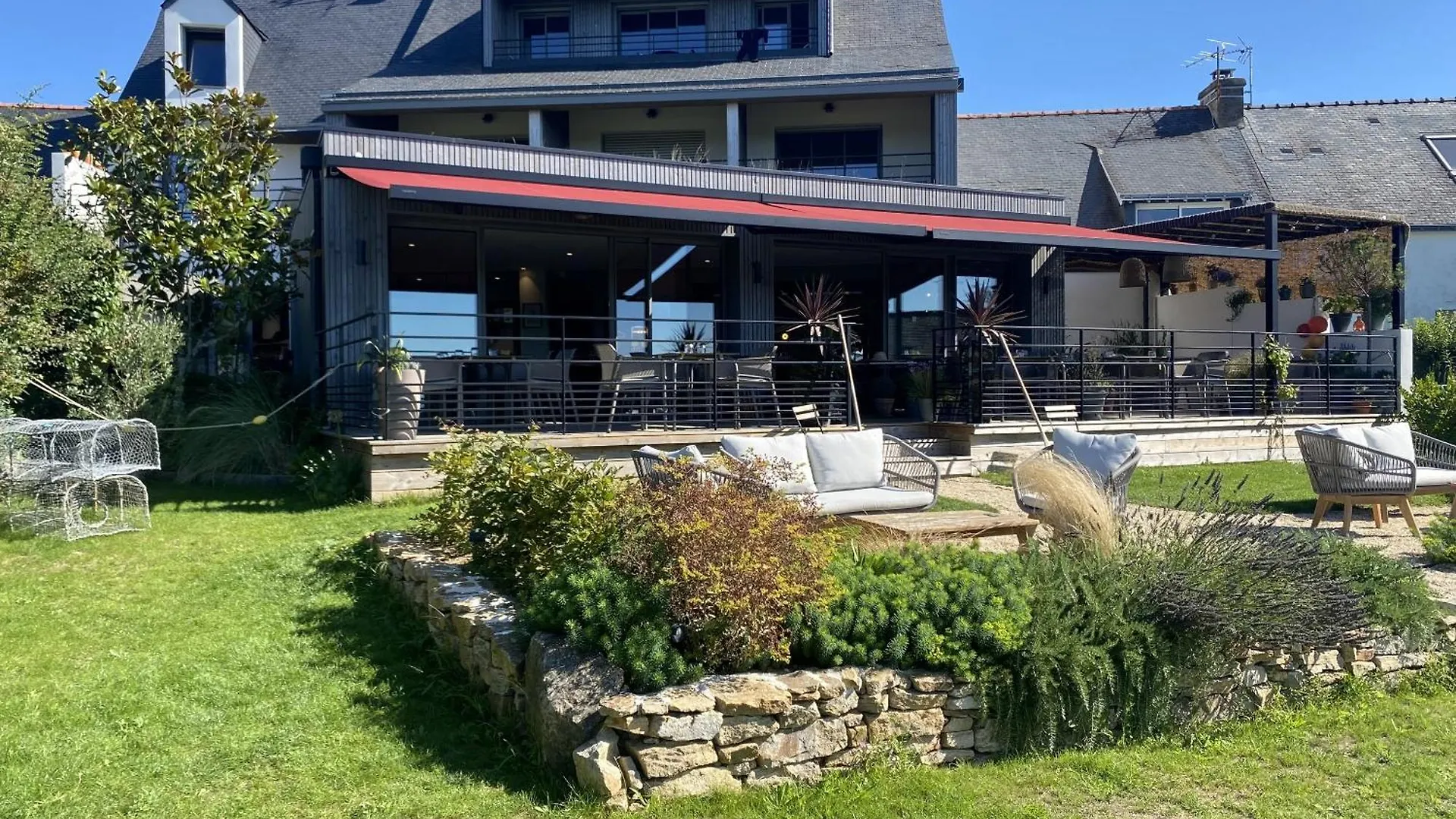 Bed & Breakfast La Bellevue Bistrot Et Chambres D'Hotes Sene